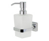 Дозатор для жидкого мыла с держателем Wasserkraft Dill, K-3999