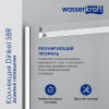 Душевой уголок Wasserkraft, 80 см, стекло прозрачное (58R06)