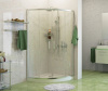 Душевой уголок Wasserkraft 41S01, стекло прозрачное, 90 см