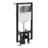 Инсталляция для унитаза Wasserkraft Vils 56TLT.010.ME.PB04, механическая клавиша черная