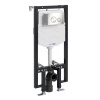 Инсталляция для унитаза Wasserkraft Vils 56TLT.010.ME.BN02, механическая клавиша никель