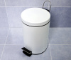Корзина для мусора Wasserkraft Серия К, с педалью, 5 л, цвет -белый, K-635W