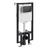 Инсталляция для унитаза Wasserkraft Vils 56TLT.010.ME.MB01, механическая клавиша черная матовая