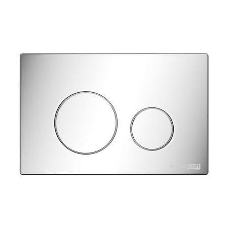 Инсталляция для унитаза Wasserkraft Aller 10TLT.010.ME.CH02, механическая клавиша цвет хром