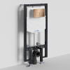 Инсталляция для унитаза Wasserkraft Vils 56TLT.010.ME.RG03, механическая клавиша золото розовое
