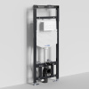 Инсталляция для унитаза Wasserkraft Alme 15TLT.010.ME.WM03, механическая клавиша белая матовая