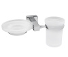 Держатель стакана и мыльницы Wasserkraft Lippe, K-6526