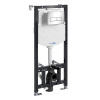 Инсталляция для унитаза Wasserkraft Aller 10TLT.010.ME.CH03, механическая клавиша цвет хром