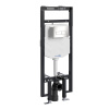 Инсталляция для унитаза Wasserkraft Dinkel 58TLT.010.ME.BN03, механическая клавиша никель