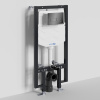 Инсталляция для унитаза Wasserkraft Vils 56TLT.010.ME.PB03, механическая клавиша черная