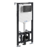 Инсталляция для унитаза Wasserkraft Aller 10TLT.010.ME.MB02, механическая клавиша цвет черный матовый