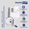 Инсталляция для унитаза Wasserkraft Aller 10TLT.010.ME.CH02, механическая клавиша цвет хром