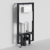 Инсталляция для унитаза Wasserkraft Vils 56TLT.010.ME.WH03, механическая клавиша белая