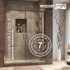 Душевая дверь в нишу Wasserkraft Lippe 45S09 cтекло прозрачное, 170 x 190 см