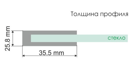 Душевой уголок Wasserkraft Weser 78F19, 100 х 100 х 200 см, профиль серебристый, стекло прозрачное