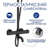 Душевая стойка Wasserkraft, цвет - черный матовый, A288.077.217.BM Thermo