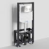 Инсталляция для унитаза Wasserkraft Dill 61TLT.010.ME.BN01, механическая клавиша никель