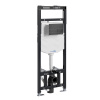 Инсталляция для унитаза Wasserkraft Alme 15TLT.010.ME.MB04, механическая клавиша черная матовая