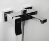Смеситель Wasserkraft Aller 1061 для ванны и душа с коротким изливом, хром