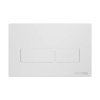 Инсталляция для унитаза Wasserkraft Salm 27TLT.010.ME.BL.WM03, декоративная стеклянная панель черная, механическая кнопка смыва белая матовая