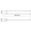Полотенцедержатель Wasserkraft Berkel, 45.5 см, хром, K-6831