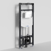 Инсталляция для унитаза Wasserkraft Alme 15TLT.010.ME.CH04, механическая клавиша хром
