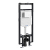 Инсталляция для унитаза Wasserkraft Dinkel 58TLT.010.ME.WM02, механическая клавиша белая матовая