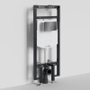 Инсталляция для унитаза Wasserkraft Dinkel 58TLT.010.ME.PB03, механическая клавиша черная