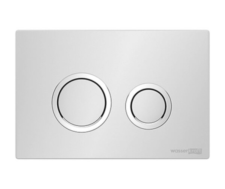 Инсталляция для унитаза Wasserkraft Abens 20TLT.010.ME.BL.WH01, декоративная стеклянная панель черная, механическая кнопка смыва белая, ободки хром