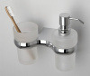 Держатель стакана и дозатора Wasserkraft Berkel, K-6889