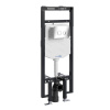 Инсталляция для унитаза Wasserkraft Dinkel 58TLT.010.ME.CH01, механическая клавиша хром