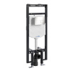 Инсталляция для унитаза Wasserkraft Dinkel 58TLT.010.ME.BN04, механическая клавиша никель