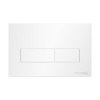 Инсталляция для унитаза Wasserkraft Glan 66TLT.010.ME.BL.WH03, декоративная стеклянная панель черная, механическая кнопка смыва белая