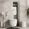 Инсталляция для унитаза Wasserkraft Alme 15TLT.010.ME.WM04, механическая клавиша белая матовая