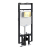 Инсталляция для унитаза Wasserkraft Dinkel 58TLT.010.ME.PG03, механическая клавиша золото глянцевое
