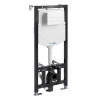 Инсталляция для унитаза Wasserkraft Aller 10TLT.010.ME.WM03, механическая клавиша цвет белый матовый