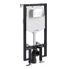 Инсталляция для унитаза Wasserkraft Vils 56TLT.010.ME.CH03, механическая клавиша хром