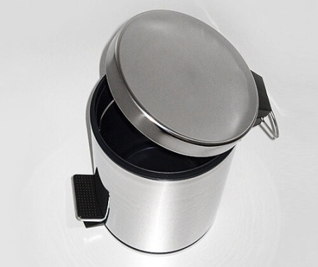 Корзина для мусора Wasserkraft Серия К, с педалью, 3 л, K-633