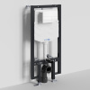 Инсталляция для унитаза Wasserkraft Vils 56TLT.010.ME.WH04, механическая клавиша белая