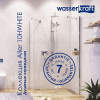 Душевая дверь в нишу Wasserkraft Aller White L/R, 120 х 200 см, 10H05LWHITE