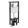 Инсталляция для унитаза Wasserkraft Vils 56TLT.010.ME.CH01, механическая клавиша хром