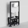 Инсталляция для унитаза Wasserkraft Dill 61TLT.010.ME.BN04, механическая клавиша никель