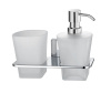 Держатель стакана и дозатора Wasserkraft Leine, K-5089