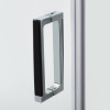 Душевой уголок Wasserkraft Aller Black Matt L/R, 120 х 80 см, стекло прозрачное, 10H06LBLACK MATT