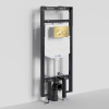 Инсталляция для унитаза Wasserkraft Dinkel 58TLT.010.ME.MG02, механическая клавиша золото матовое