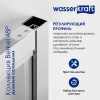 Душевой уголок Wasserkraft 48P10, 100 см, стекло прозрачное