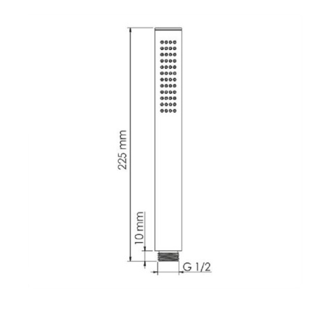 Смеситель для ванны и душа Wasserkraft Tauber A6451.296.298.275.100.276, цвет никель